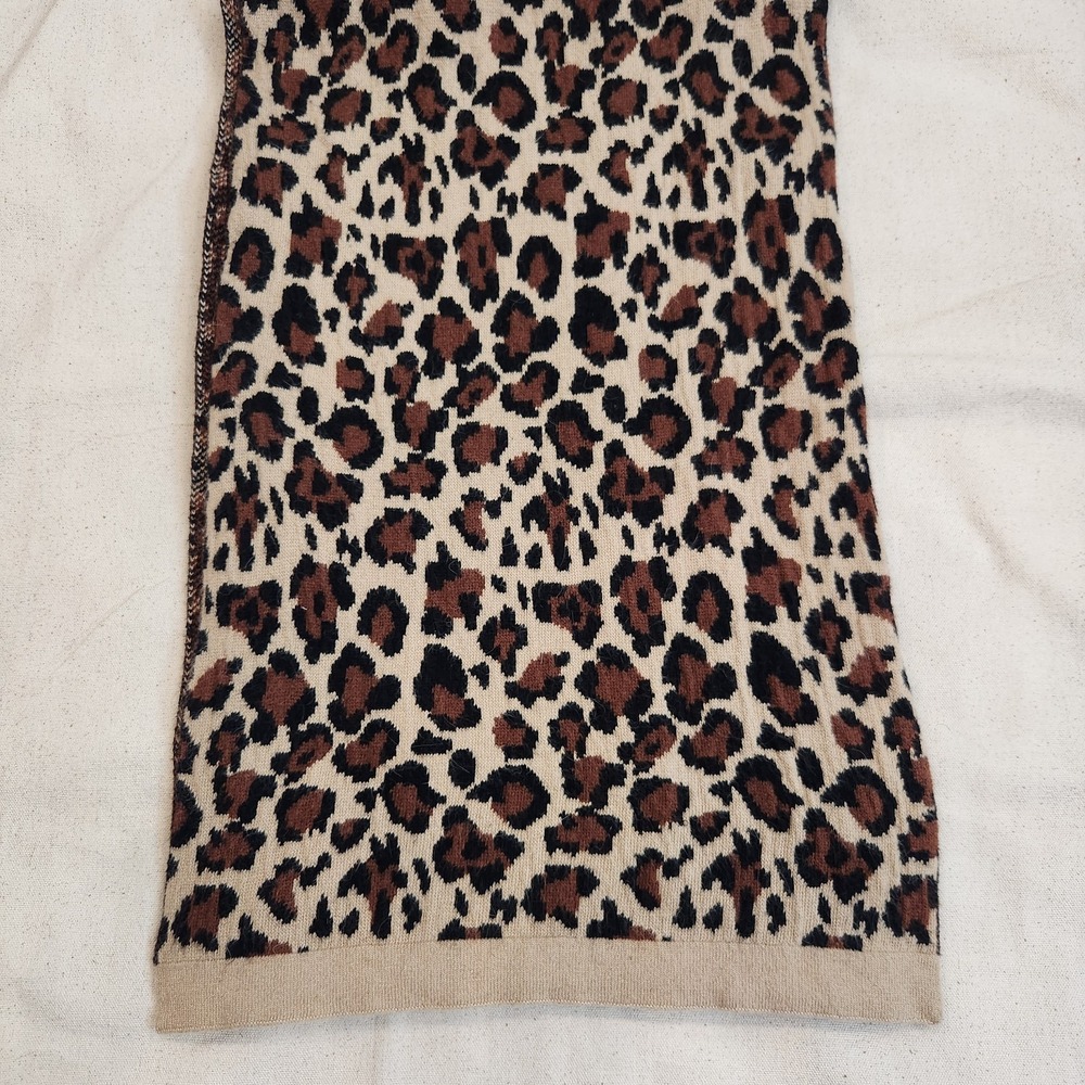 Angora Cotton Leopard Scarf B+AB Gotta Pick My Precious Love Collection Wrap